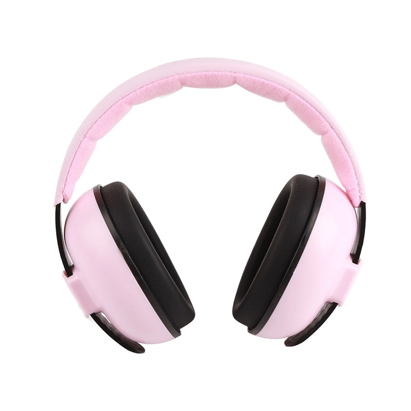 ZK30 Earmuffs Noise Reduction Ear Shield Defenders Hearing Protection for Baby Children (Pink)